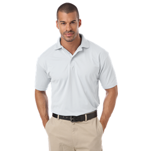 MENS IL-50 POLO NO POCKET  -  WHITE 2 EXTRA LARGE SOLID