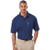 ADULT IL-50 POCKETED POLO  -  NAVY 2 EXTRA LARGE SOLID