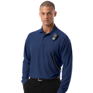 L/S ADULT TACTICAL SHIRT NAVY 2 EXTRA LARGE SOLID