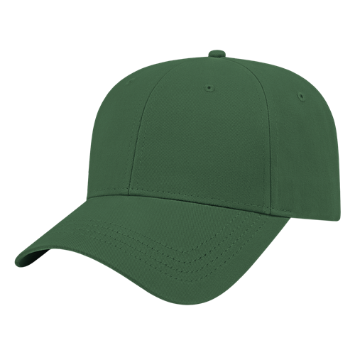 LIGHTWEIGHT STRUCTURED LOW PROFILE CAP ADULT FOREST GREEN