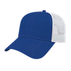 TWO-TONE TRUCKER MESH BACK CAP ADULT ROYAL/WHITE