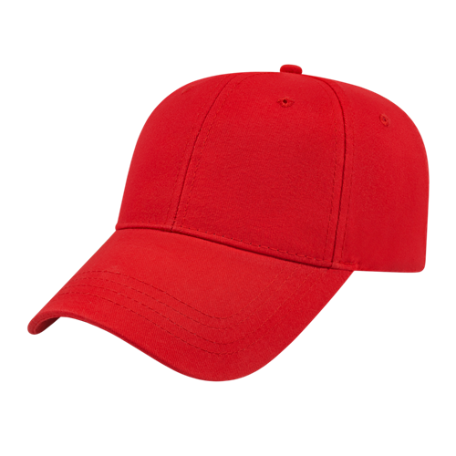 X-TRA VALUE STRUCTURED CAP ADULT RED