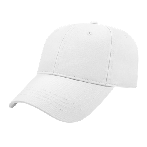 X-TRA VALUE STRUCTURED CAP ADULT WHITE