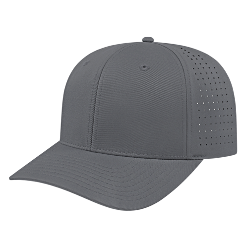 FLEXFIT 110® PERFORATED PERFORMANCE SNAP BACK CAP ADULT GRAPHITE