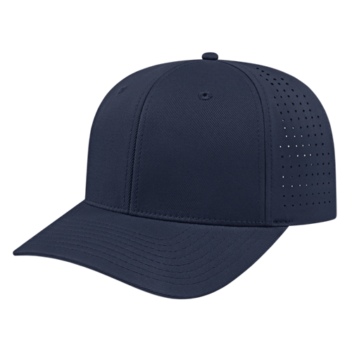 FLEXFIT 110® PERFORATED PERFORMANCE SNAP BACK CAP ADULT NAVY