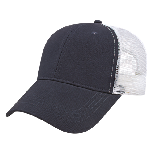 X-TRA VALUE TRUCKER MESH BACK CAP ADULT NAVY/WHITE