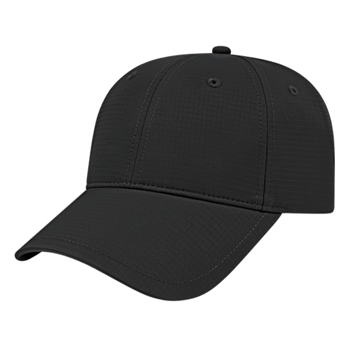 SOFT FIT SOLID ACTIVE WEAR CAP ADULT BLACK