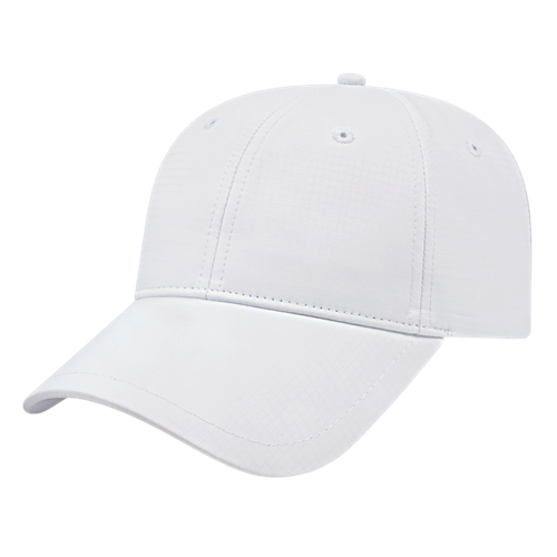 SOFT FIT SOLID ACTIVE WEAR CAP ADULT WHITE