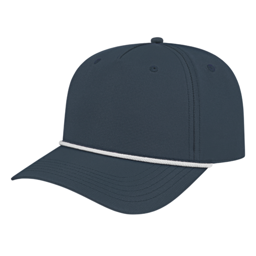 ATHLETIC ROPE CAP ADULT DARK BLUE/WHITE