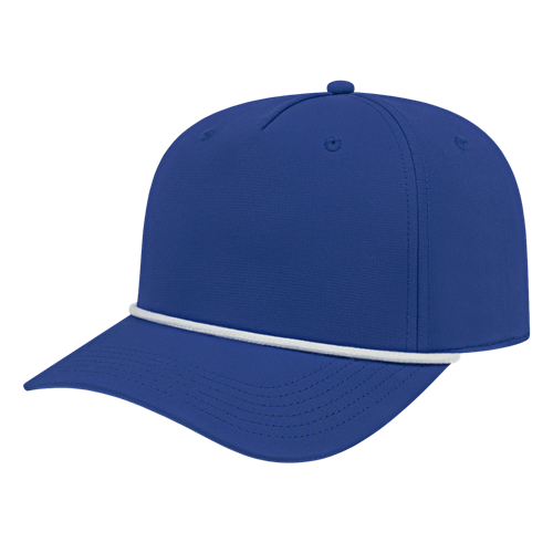 ATHLETIC ROPE CAP ADULT ROYAL/WHITE