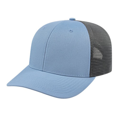 FLEXFIT 110® PREMIUM TRUCKER MESH BACK CAP ADULT ALLURE/GRAPHITE