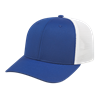 FLEXFIT 110® PREMIUM TRUCKER MESH BACK CAP ADULT ROYAL/WHITE