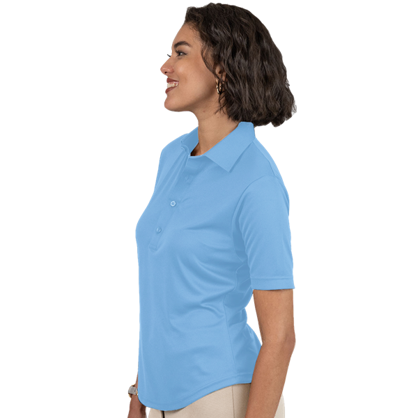 BONDED COLLAR POLO LIGHT BLUE 2 EXTRA LARGE SOLID