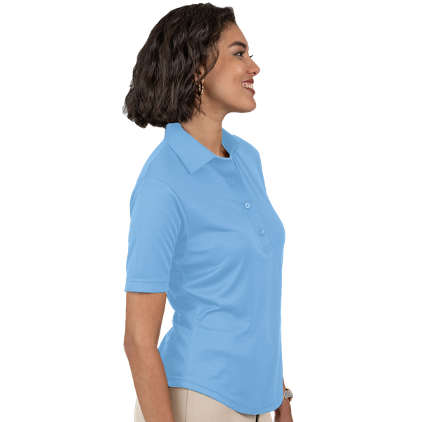 BONDED COLLAR POLO LIGHT BLUE 2 EXTRA LARGE SOLID