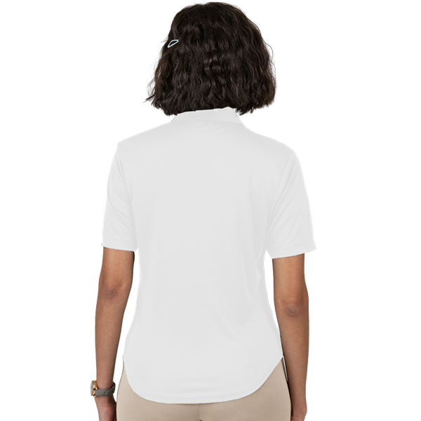 BONDED COLLAR POLO WHITE 2 EXTRA LARGE SOLID