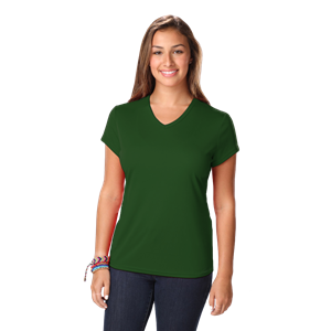 LADIES SOLID WICKING T ###  -  HUNTER 2 EXTRA LARGE SOLID