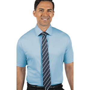 BONDED COLLAR POLO LIGHT BLUE 2 EXTRA LARGE SOLID