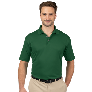 MENS SOLID WICKING POLO  -  HUNTER 2 EXTRA LARGE SOLID
