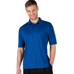 MENS ULTRA LUX POLO  -  ROYAL 2 EXTRA LARGE SOLID