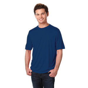 ADULT SOLID WICKING T   -  NAVY 2 EXTRA LARGE SOLID