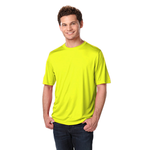 ADULT SOLID WICKING T   -  OPTIC YELLOW EXTRA EXTRA SMALL SOLID