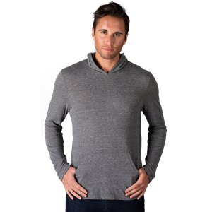 ADULT TRIBLEND PULLOVER HOODIE  -  GREY 2 EXTRA LARGE SOLID