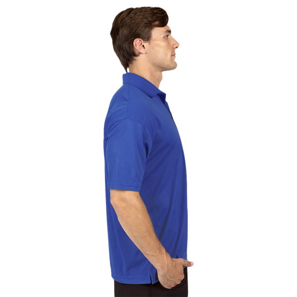 MENS AVENGER MICRO PIQUE S/S POLO ROYAL 2 EXTRA LARGE TALL SOLID