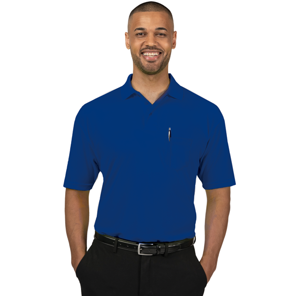 AVENGER POCKET POLO ROYAL 2 EXTRA LARGE SOLID