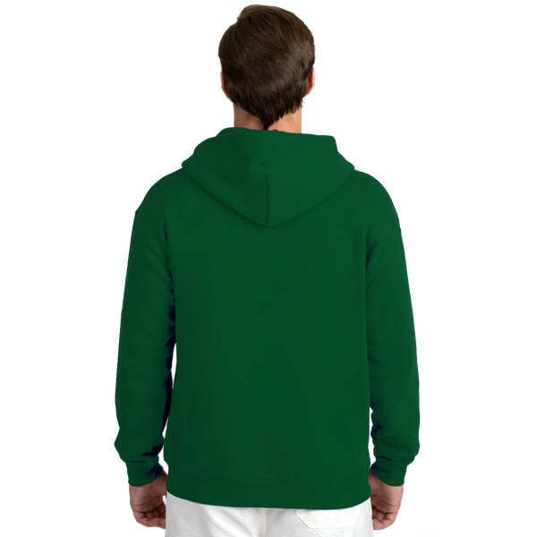 ADULT FLEECE PULLOVER HOODIE  -  HUNTER EXTRA SMALL SOLID