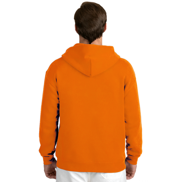 ADULT FLEECE PULLOVER HOODIE  -  ORANGE EXTRA SMALL SOLID