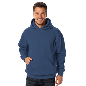 ADULT FLEECE PULL OVER HOODIE SLATE 2 EXTRA LARGE SOLID
