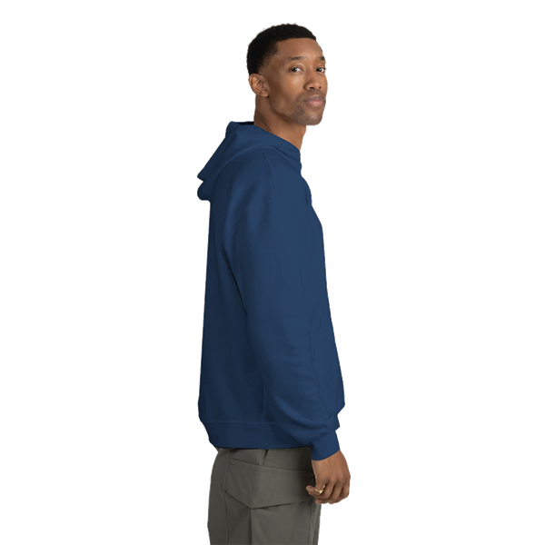 ADULT FLEECE PULL OVER HOODIE SLATE 2 EXTRA LARGE SOLID