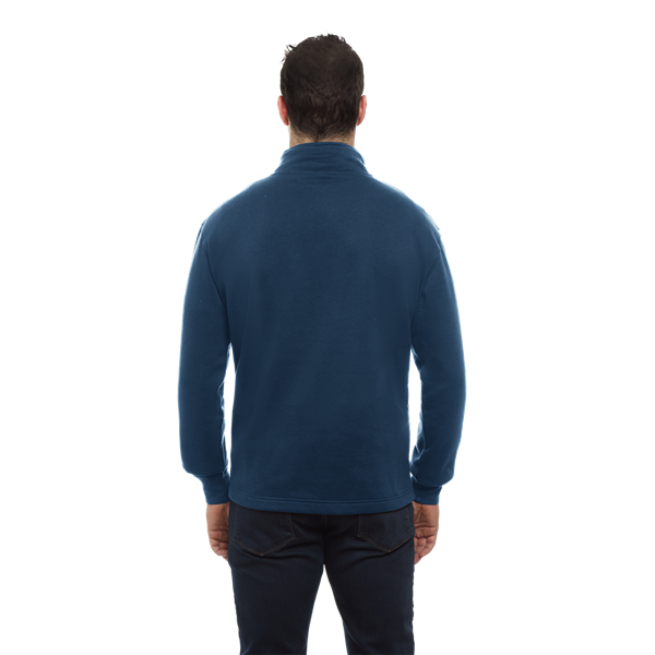 1/4 ZIP WESTPORT PULL OVER ESSENTIAL FLEECE NAVY 2 EXTRA LARGE SOLID